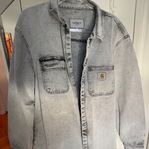 Carhartt Work In Progress Denim Shirt Jacket XXL (natural wash)